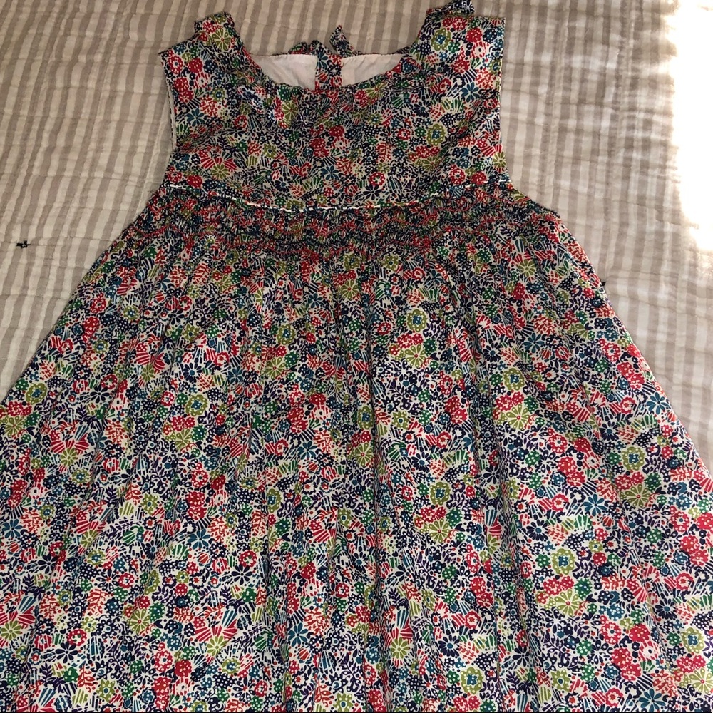 EdgeHill floral smocked dress
